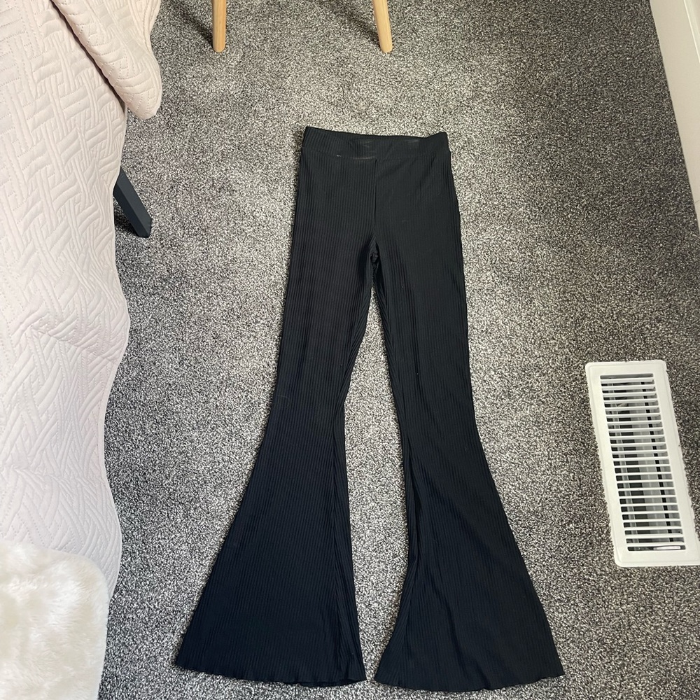 Asos Flare Ribbed Pant - Picture 6 of 6